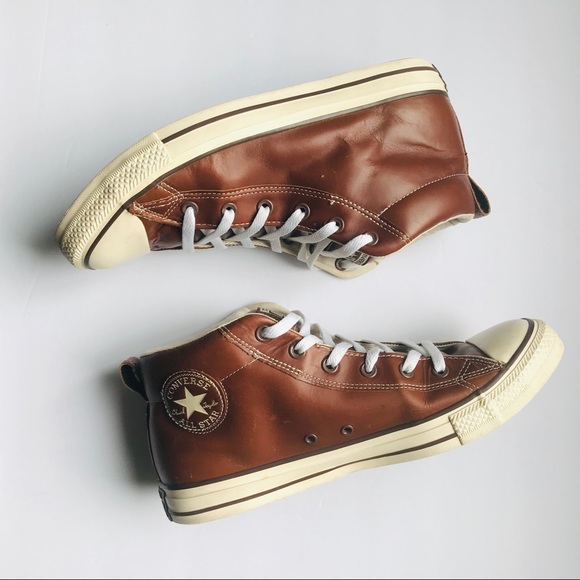 Converse Other - Brown Leather Converse | Chuck Taylors